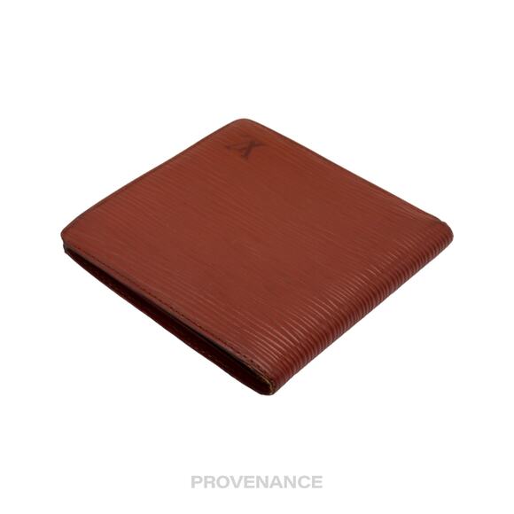 🔴 Louis Vuitton Marco Wallet - Fawn Epi Leather - Picture 4 of 10